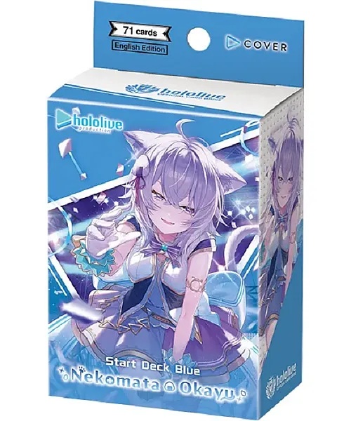 HOLOLIVE OFFICIAL CARD GAME - BLUE NEKOMATA OKAYU DECK - EN